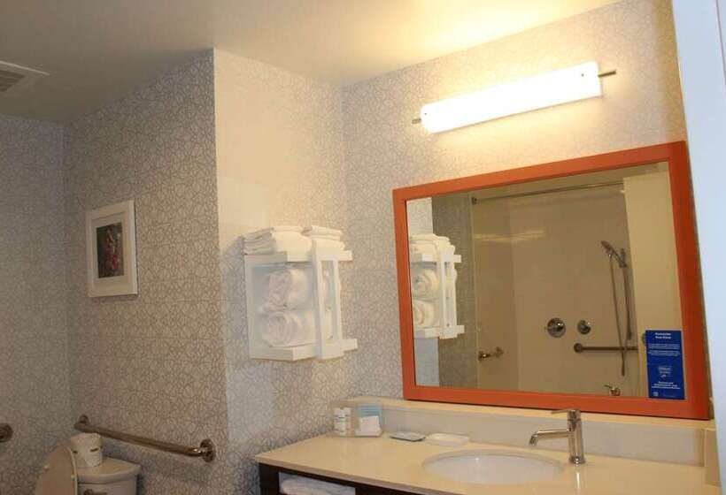 חדר סטנדרט מותאם לאדם עם מוגבלויות, Hampton Inn Hastings