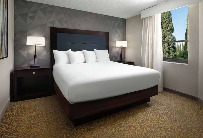 מיטת קינג בסוויטה, Home2 Suites Asheville Airport