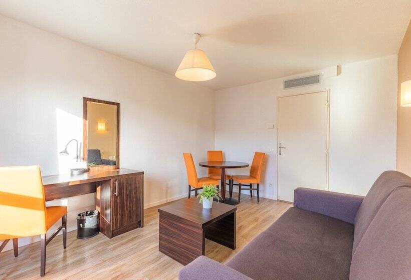 Апартаменты 1 Спальня, Appart City Classic Genève  Gaillard