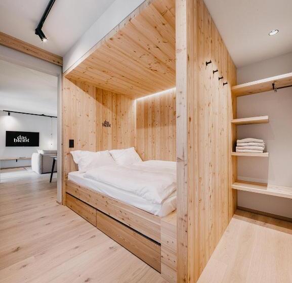 آپارتمان 1 خوابه با تراس, Das Bleibt Alpine Suites