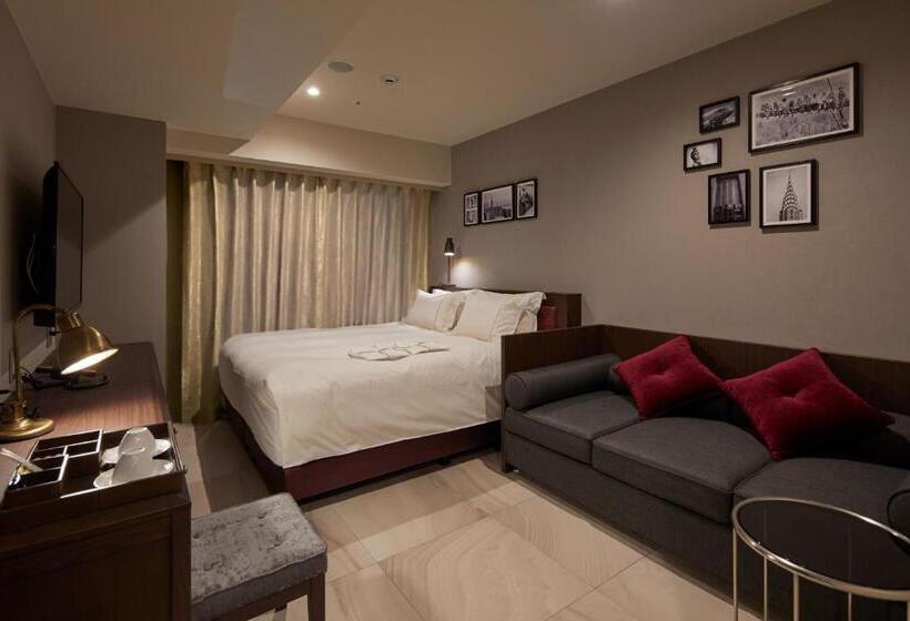 디럭스 룸 킹사이즈 침대, Centurion Hotel&spa Vintage Kobe