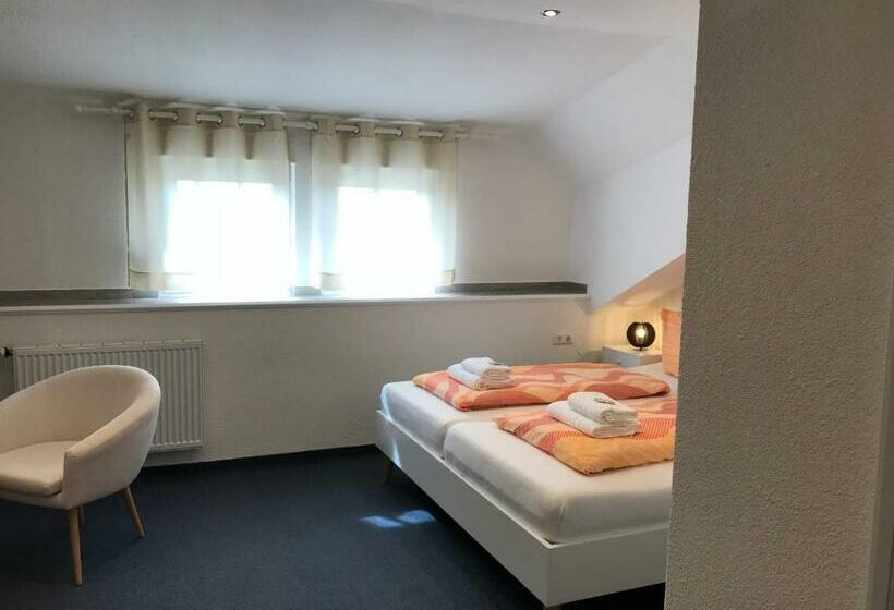 4인용 스탠다드 룸, Gästehaus Elzblick