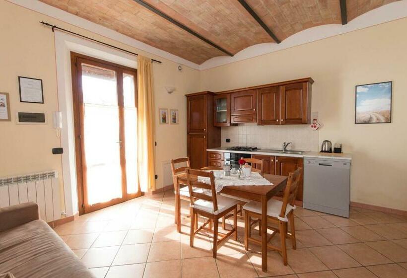 １ベッドルームアパートメント, Agriturismo Podere Camollia