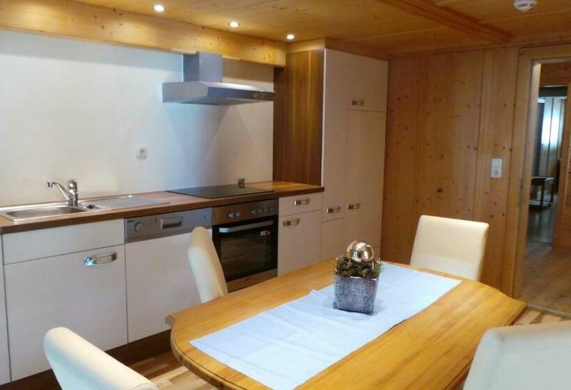 Апартаменты 1 Спальня с Балконом, Ferienwohnungen Gästehaus Altginzling