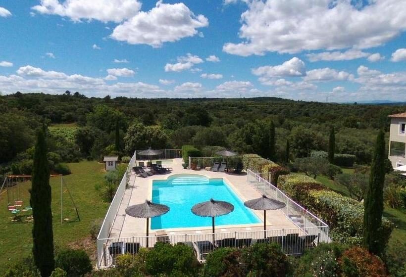 Люкс с Балконом, Restaurant Le Gardon   Pont Du Gard