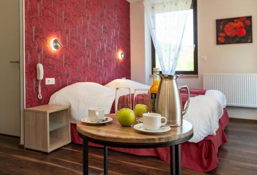 标准房带园景, Logis Hotel Des Vosges