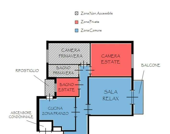 اتاق استاندارد چهار تخته, Central Isernia