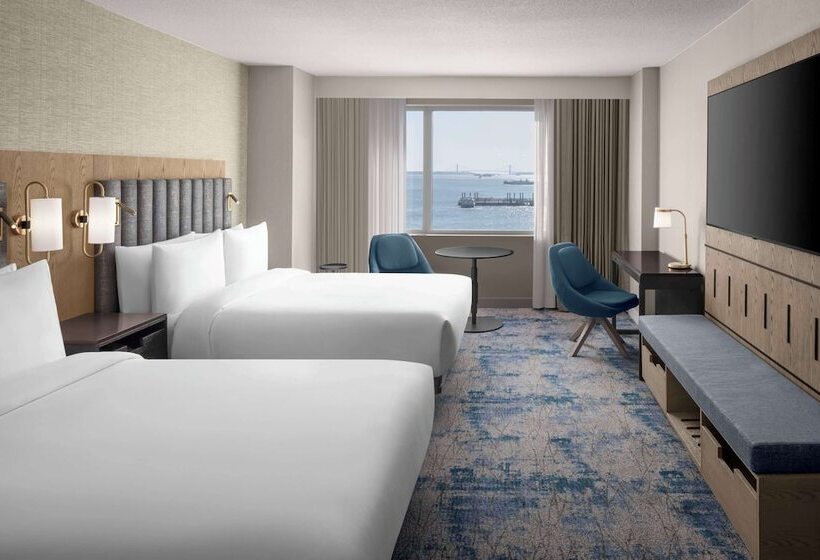 חדר סטנדרט שתי מיטות זוגיות, Hyatt Regency Jersey City on the Hudson