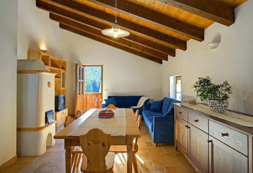 ２ベッドルームアパートメント, Albergo Diffuso Sauris In Lateis