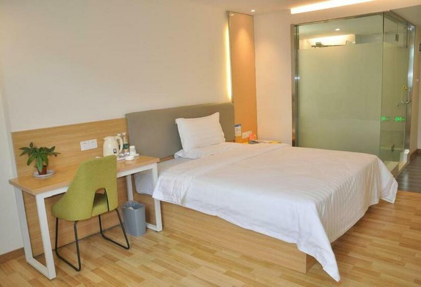 اتاق سوپریور با تخت بزرگ, 7days Inn Anqing Train Station Branch