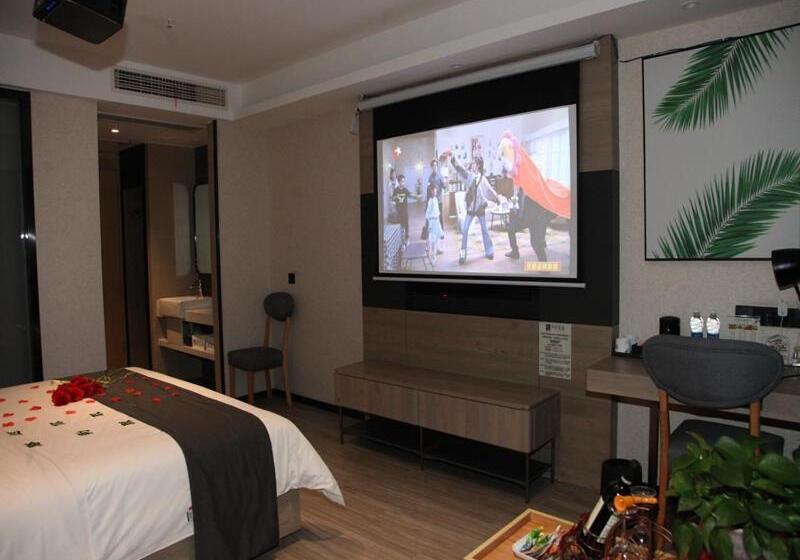디럭스 룸, Thank Inn Plus Hotel Mianyang Normal University