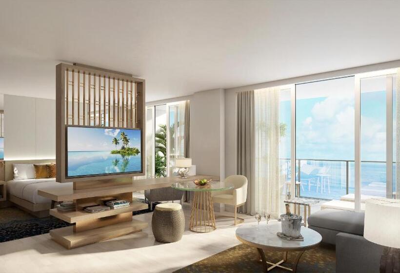 주니어 스위트 킹사이즈 침대, Amrit Ocean Resort & Residences Singer Island