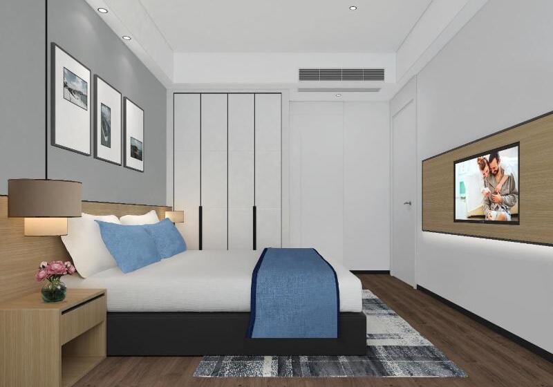 Люкс Deluxe 2 Спальни, Citadines Xingsha Changsha