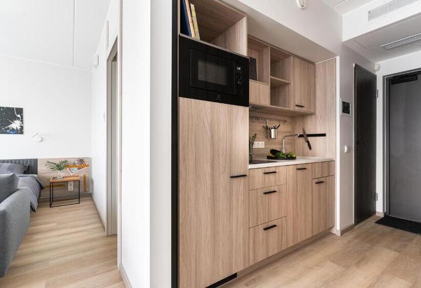 استودیو استاندارد با بالکن, ülemiste City Residences
