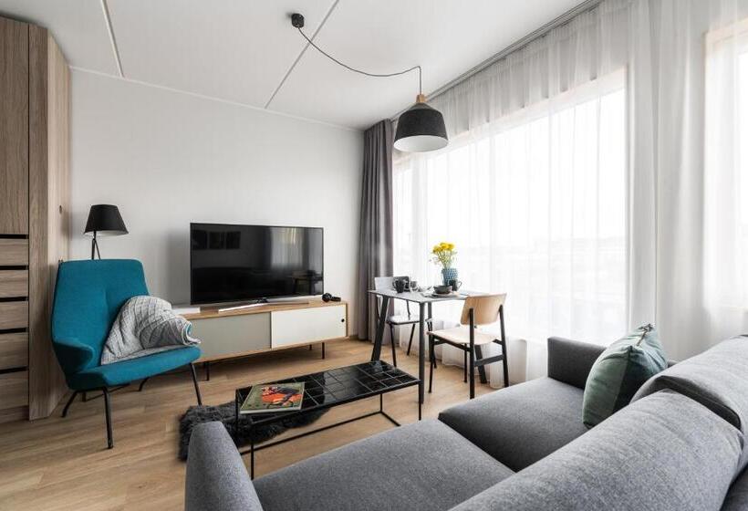 استودیو استاندارد با تراس, ülemiste City Residences