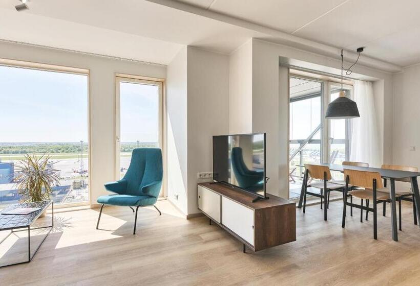 آپارتمان 1 خوابه با بالکن, ülemiste City Residences