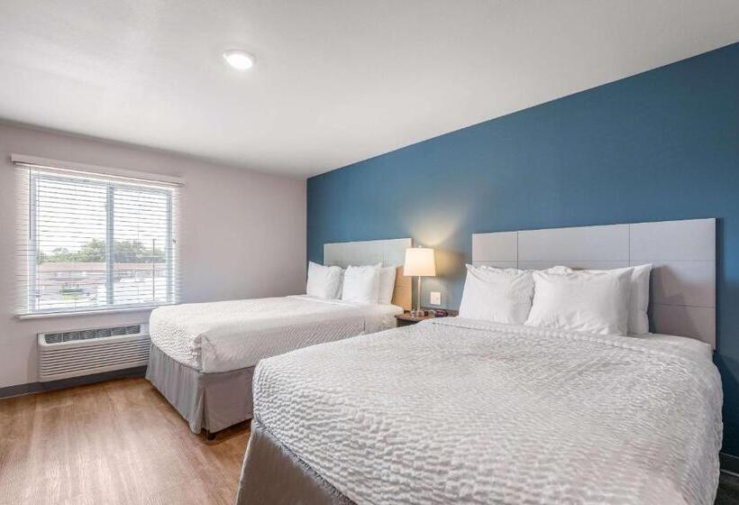 Pokój Typu Standard Przystosowany dla Osób Niepełnosprawnych, Woodspring Suites Chicago Midway