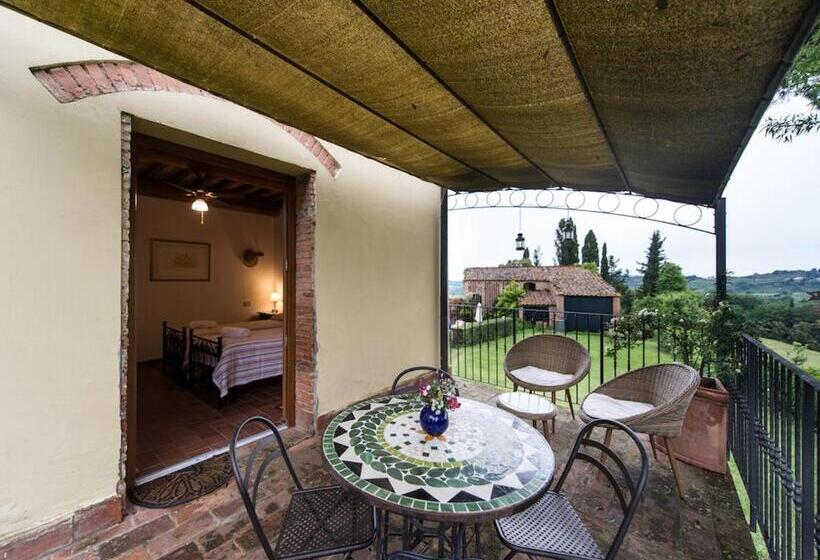 バルコニー付きデラックスルーム, Agriturismo I Moricci
