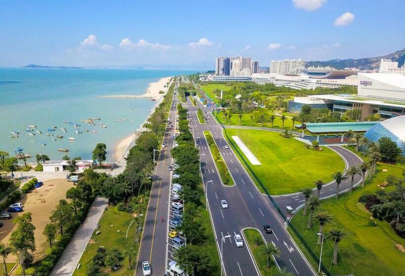 Номер Deluxe Вид на Море, Xiamen International Seaside Hotel Free Welcome Fruit& Mini Bar