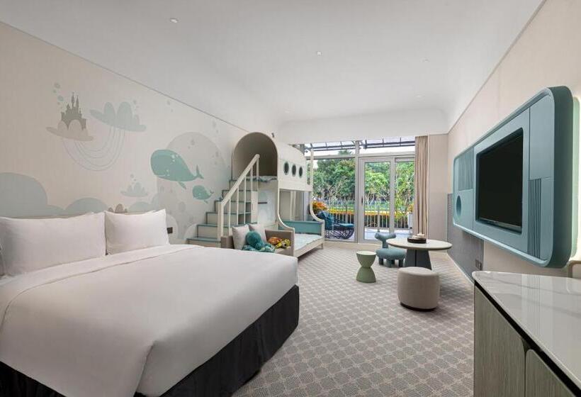 スタンダード４人部屋, Xiamen International Seaside Hotel Free Welcome Fruit& Mini Bar