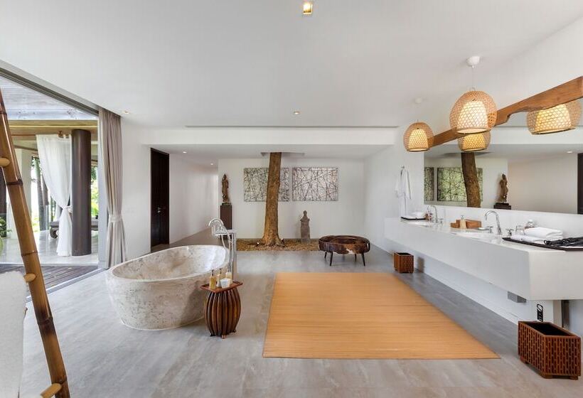 اتاق استاندارد با چشم‌انداز دریا, Trisara Villas & Residences Phuket