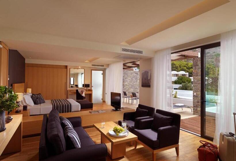 Люкс Deluxe Вид на Море, Wyndham Loutraki Poseidon Resort