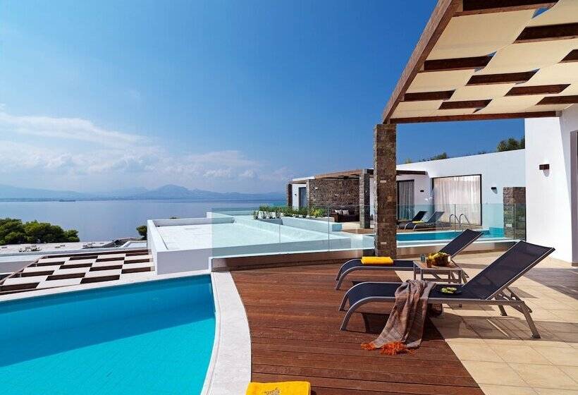 Люкс Deluxe Вид на Море, Wyndham Loutraki Poseidon Resort