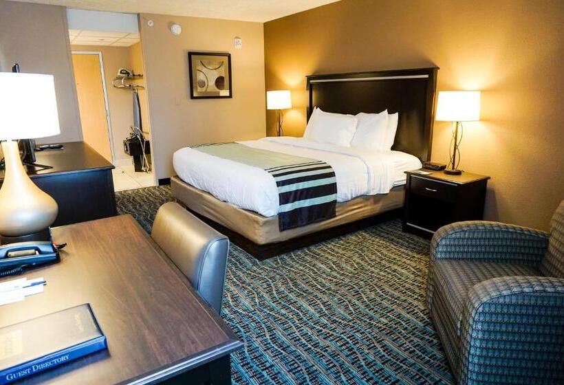장애인을 위한 킹사이즈 침대 스탠다드 룸, Boarders Inn & Suites By Cobblestone Hotels   Grand Island