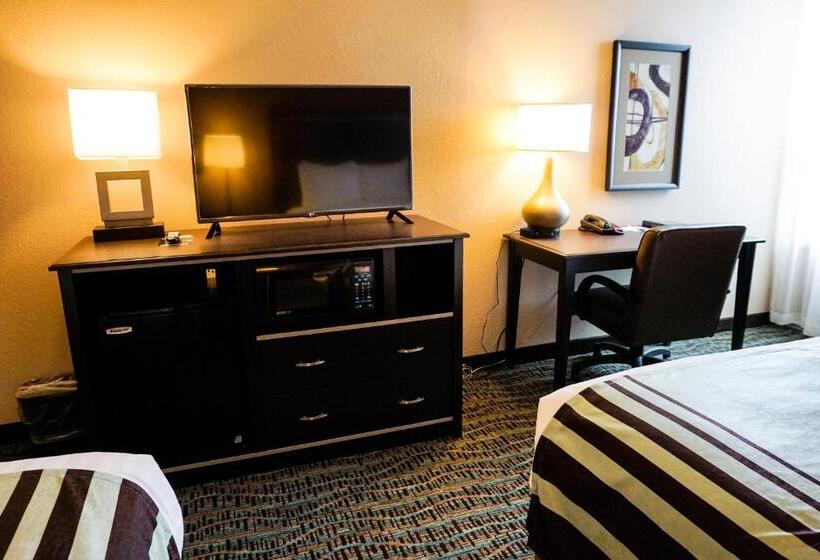 장애인을 위한 스탠다드 룸, Boarders Inn & Suites By Cobblestone Hotels   Grand Island
