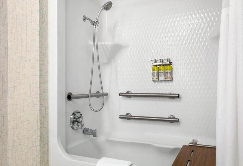 장애인을 위한 퀸사이즈 스탠다드 룸, Holiday Inn Express & Suites Philadelphia   Mt Laurel, An Ihg