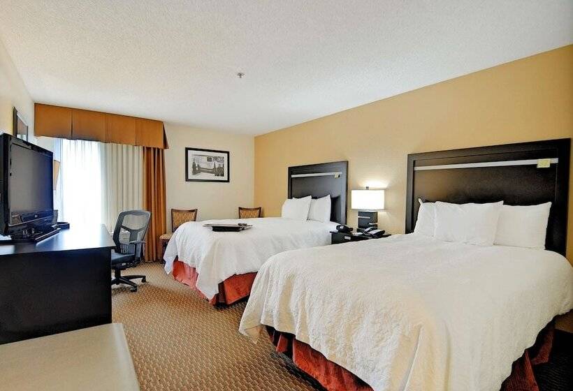 חדר סטנדרט שתי מיטות זוגיות, Hampton Inn Athens