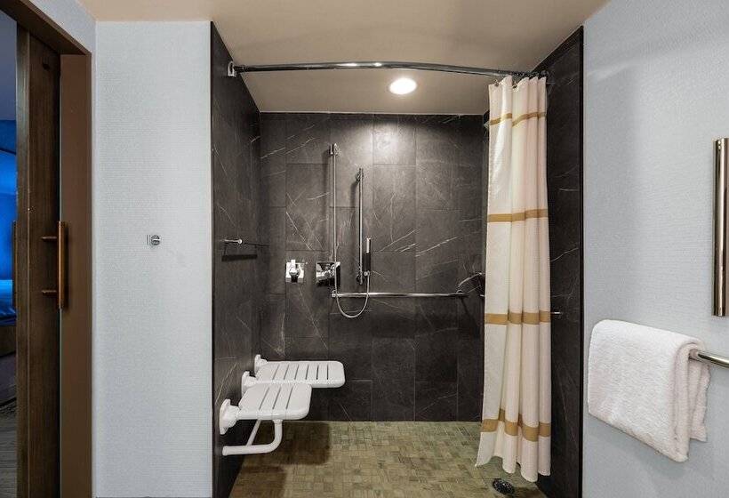 Quarto standart cama de casal, Courtyard By Marriott Chicago At Medical District Uic