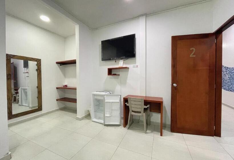 ベーシックトリプルルーム, Apartahotel Caribe Diez