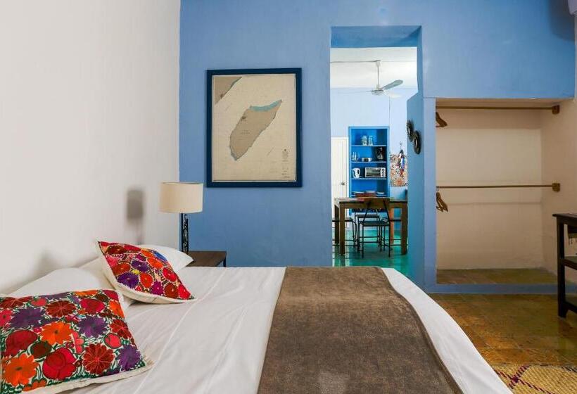 １階の１ベッドルームアパートメント, Casa Del Solar Centro Cozumel   Wifi Gratuito Fibra óptica 200 Mbps