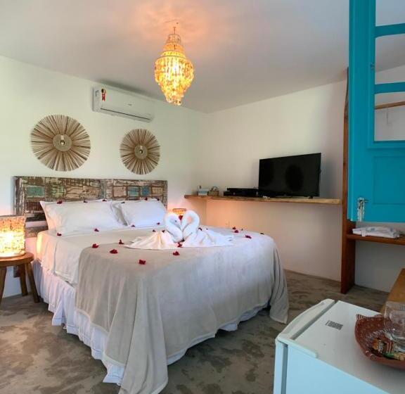 Номер Deluxe Кровать Кинг, Pousada Paraiso Carneiros