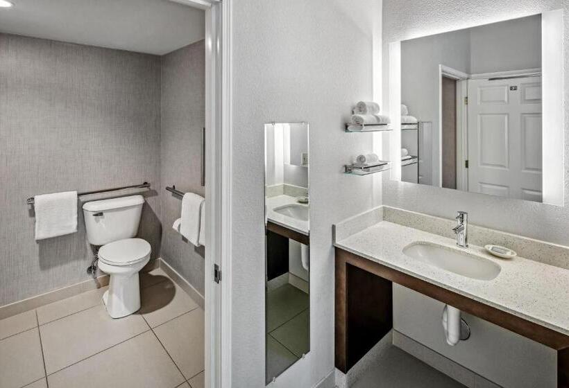 带2个卧室的套房, Residence Inn By Marriott Anchorage Midtown