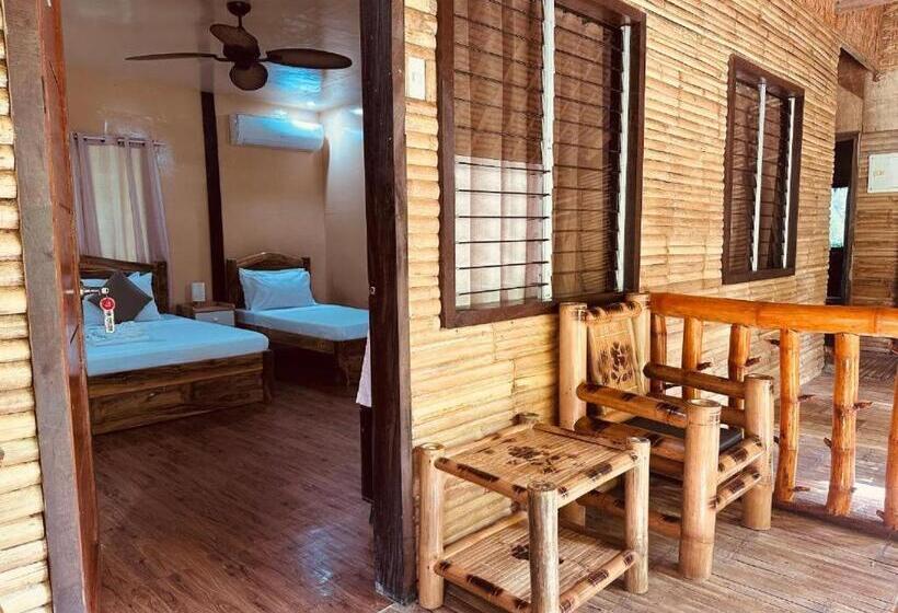 Семейный Номер Вид на Сад, Loboc Cool River Resort
