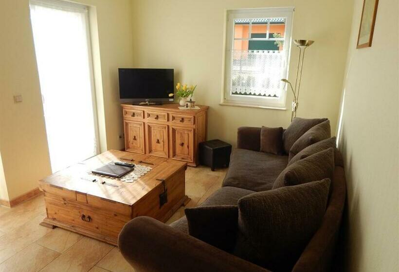 Апартаменты 1 Спальня с Террасой, Pension + Apartments Tor Zum Spreewald