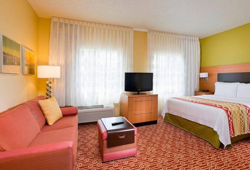 스탠다드 스튜디오 더블 침대, Towneplace Suites By Marriott Dallas Bedford