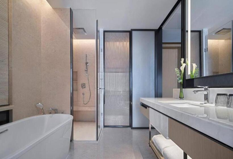 Номер Deluxe Кровать Кинг, Fuzhou Marriott Hotel Riverside
