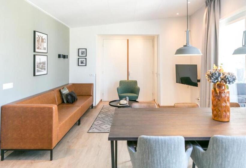 Апартаменты 3 Спальни, 6p Luxe Bungalow Met Serre