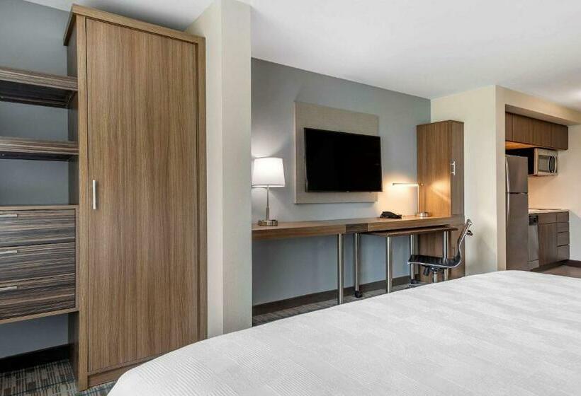 Люкс Кровать Кинг, Mainstay Suites Waukeewest Des Moines