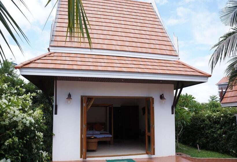 침실 1개 디럭스 빌라, Vip Chain Resort Pool Villa