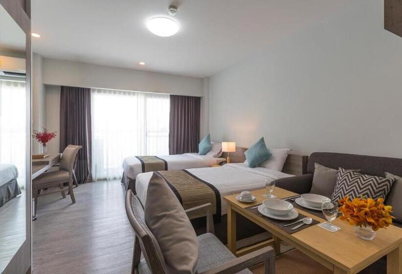 Студия Стандарт, Kantary Hotel And Serviced Apartment, Amata, Bangpakong