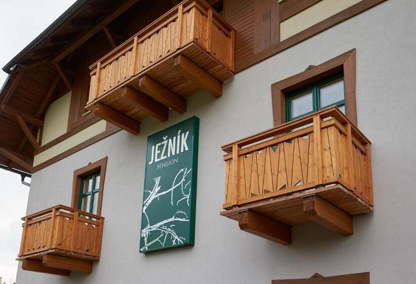 标准间带阳台, Pension Ježník