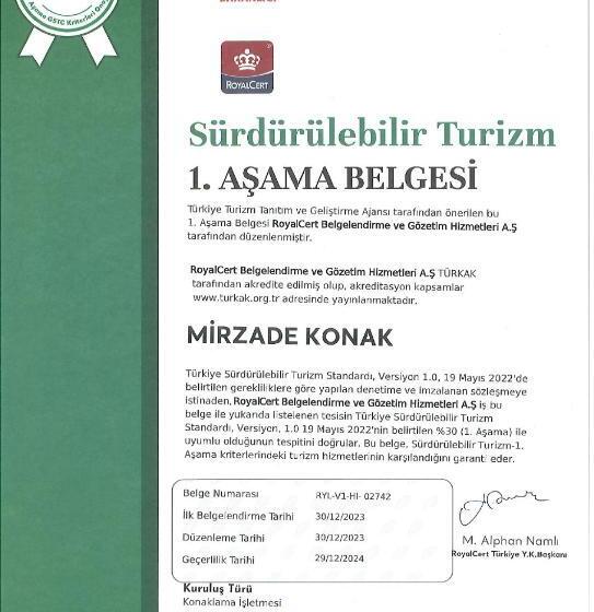 Delüks Oda, Mirzade Konak