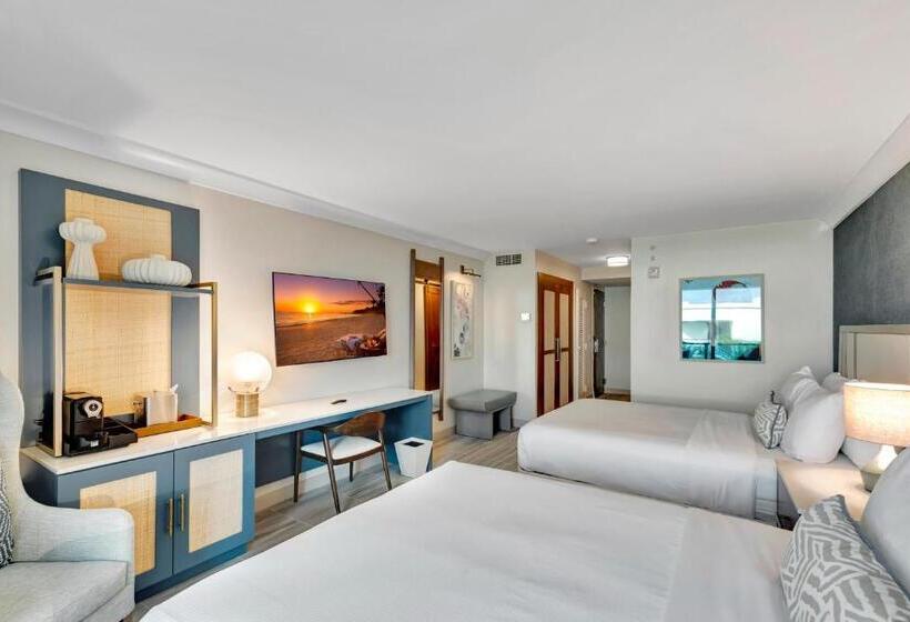 标准房带园景, Tideline Palm Beach Ocean Resort And Spa