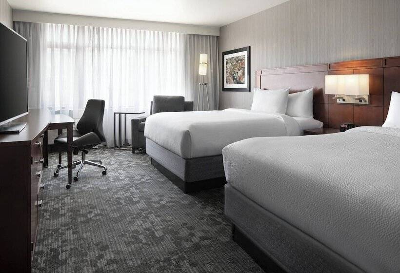 חדר סטנדרט שתי מיטות זוגיות, Courtyard Seattle Downtown/lake Union