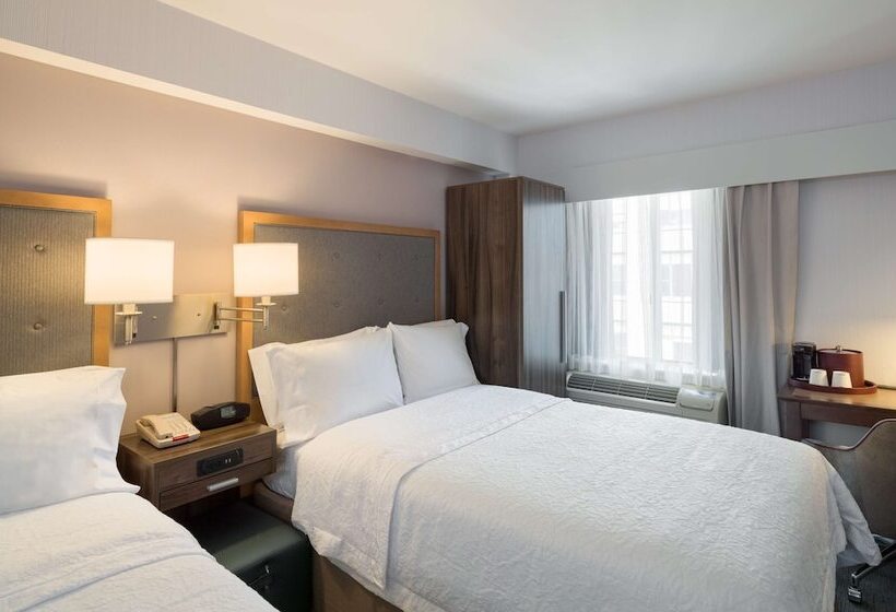 스탠다드 룸 더블 침대 2개, Hampton Inn Madison Square Garden Area