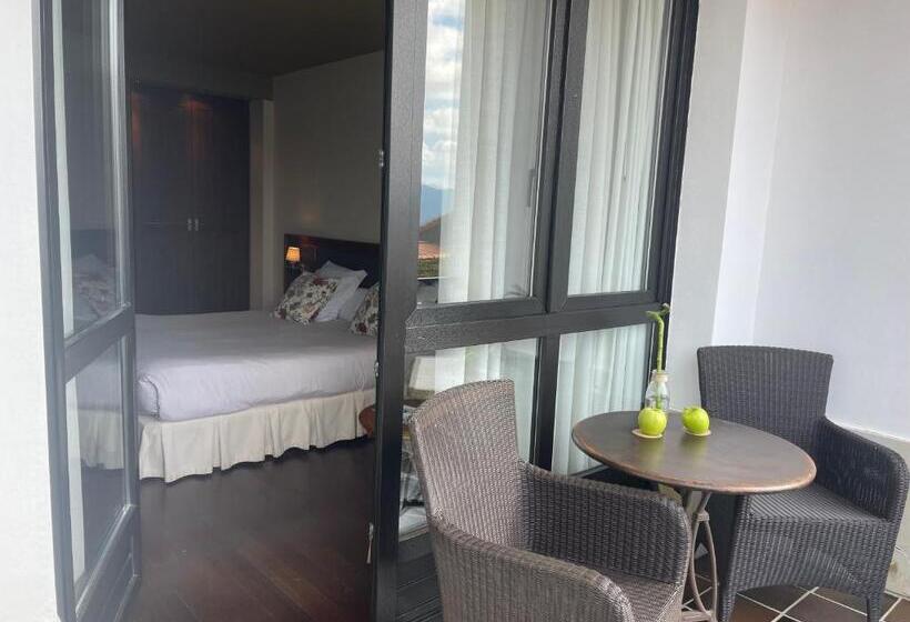 스탠다드 테라스 룸, Hosteria De Torazo Nature Hotel & Spa